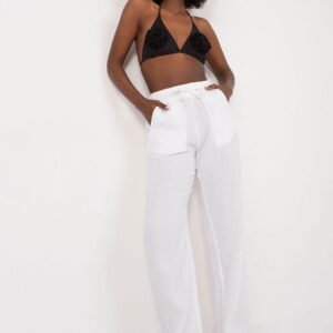 Spodnie Damskie Model D70032M62242A1 White - Sublevel