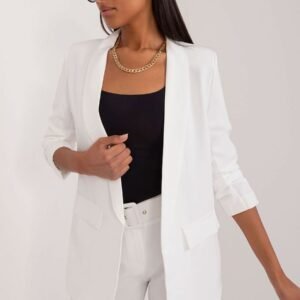 Marynarka Model TW-ZT-BI-24155a.01X White - Och Bella