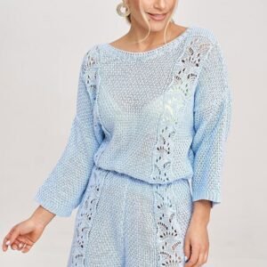 Spodnie Komplet Model M995 Błękit - Figl