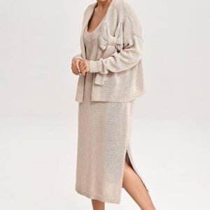 Sukienka Komplet Model M997 Beige - Figl