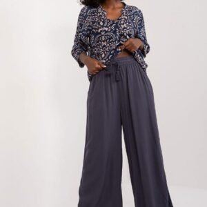 Spodnie Damskie Model D73761M62237E Navy - Sublevel