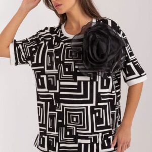 Bluzka Model LK-BZ-509697.27 Black - Lakerta