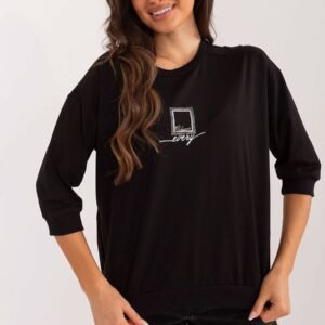 Bluzka Model RV-BZ-9507.06 Black - Relevance