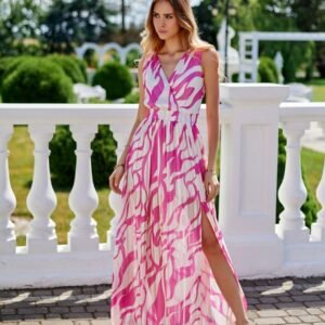 Sukienka Model Lorena SUK0479 60D Multicolor - Roco Fashion