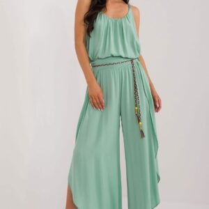 Spodnie Damskie Model TW-SP-BI-81378.24P Pistacja - Och Bella