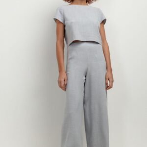 Spodnie Damskie Model T406 Grey Melange - Tessita