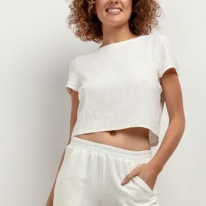 Szorty Damskie Model T402 White Sand - Tessita