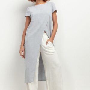 Tunika Model T405 Grey Melange - Tessita