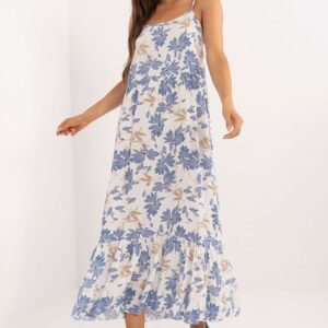 Sukienka Model DHJ-SK-7772.25 White/Blue - Italy Moda