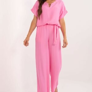 Spodnie Komplet Model DHJ-KMPL-3301.63 Pink - Italy Moda