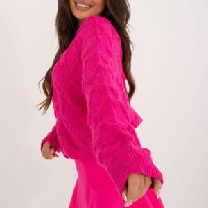 Sweter Damski Model AT-SW-2361.61 Fuksja - AT