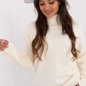 Golf Damski Model AT-SW-2342-1.35 Ecru - AT