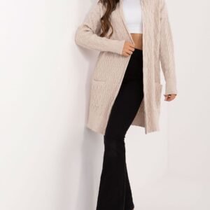 Sweter Kardigan Model AT-SW-2366.61 Beige - AT