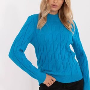 Sweter Damski Model AT-SW-2235.00P Blue - AT