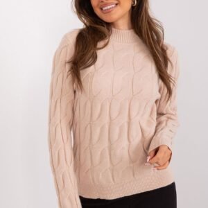 Sweter Damski Model AT-SW-2235.00P Beige - AT
