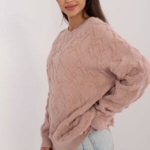 Sweter Damski Model AT-SW-2361.61 Dark Pink - AT