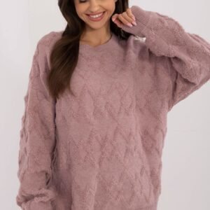 Sweter Damski Model AT-SW-2361.61 Light Violet - AT