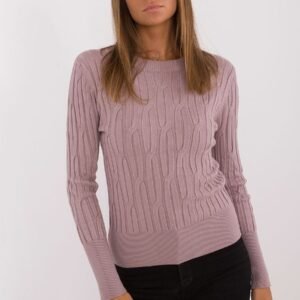 Sweter Damski Model AT-SW-2338-2.61 Dark Pink - AT