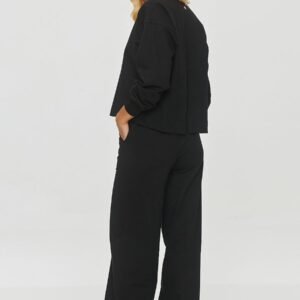 Spodnie Komplet Model M849 Black - Makadamia