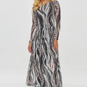 Sukienka Model M860 Wzór 52 - Makadamia