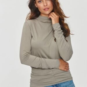 Bluzka Model M840 Taupe - Makadamia