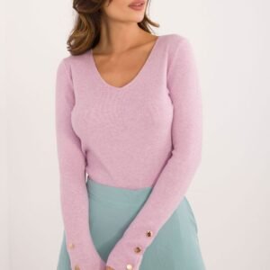 Sweter Damski Model AT-SW-2334.49 Light Violet - AT