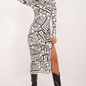 Sukienka Model LK-SK-509771-1.09 White/Black - Lakerta