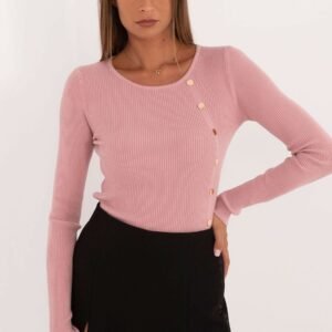 Sweter Damski Model AT-SW-2332-2.65 Dark Pink - AT