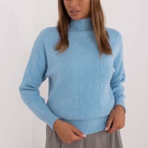 Sweter Damski Model AT-SW-2339.54 Blue - AT