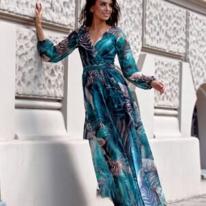 Sukienka Model Nicole SUK0419 64D Multicolor - Roco Fashion