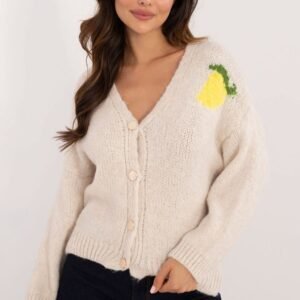 Sweter Damski Model MI-SW-2108.92 Light Beige - Italy Moda