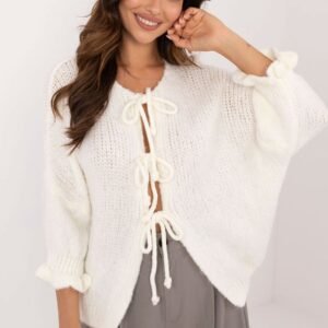 Sweter Damski Model MI-SW-2911.91 Ecru - Italy Moda