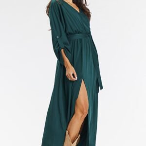 Sukienka Model A670 Bottle Green - awama