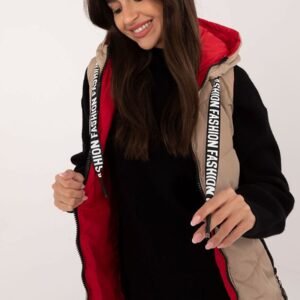 Kamizelka Model SK-KZ-HH-275.03X Beige - Factory Price