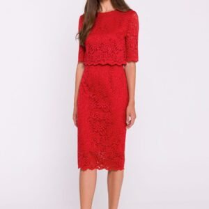 Sukienka Model S379 Red - Stylove