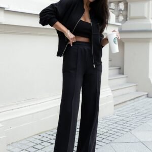 Spodnie Komplet Model Misty D33 Black - IVON