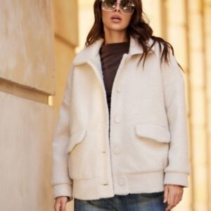 Kurtka Damska Model Ivon BEJ KUR0027 Beige - Roco Fashion