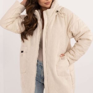 Kurtka Damska Model MBM-KR-F-23301.84 Light Beige - MBM