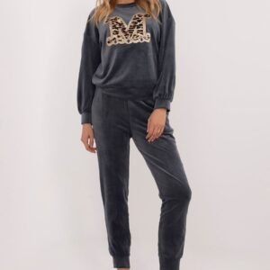 Spodnie Komplet Model DHJ-KMPL-8655-1.67 Grafit - Italy Moda