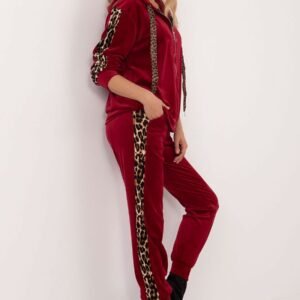 Spodnie Komplet Model DHJ-KMPL-9137.25 Bordo - Italy Moda