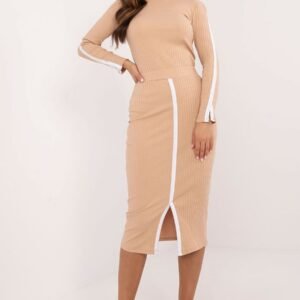 Spódnica Komplet Model RV-KMPL-A-182.01X Camel - Relevance