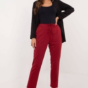 Spodnie Dresowe Model DHJ-SP-A7690.01P Bordo - Italy Moda