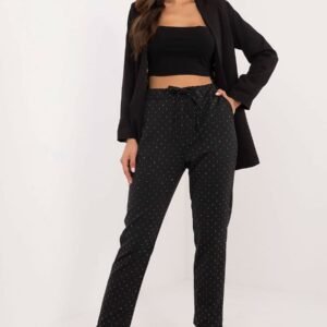 Spodnie Dresowe Model DHJ-SP-A7690.01P Black - Italy Moda