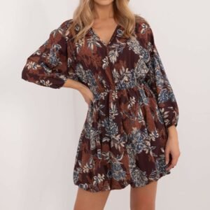 Sukienka Model DHJ-SK-19861-6.42 Brown - Italy Moda