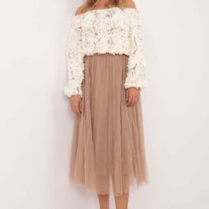 Spódnica Model TW-SD-BI-885.99 Camel - Factory Price