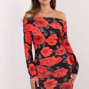 Sukienka Model DHJ-SK-18688.36 Black/Red - Italy Moda