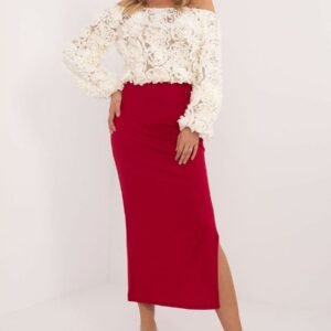 Spódnica Model MI-SD-20730.69 Red - Italy Moda