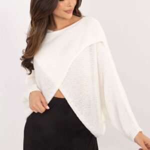 Sweter Damski Model TW-SW-BI-5067.95 Ecru - Och Bella