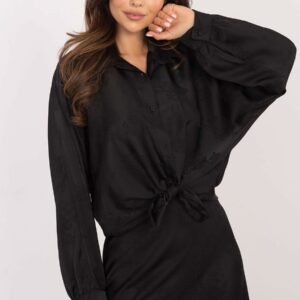 Koszula Damska Model DHJ-KS-16528.34 Black - Italy Moda
