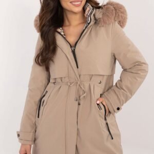 Kurtka Damska Model SK-KR-HH-2409.93 Beige - Factory Price